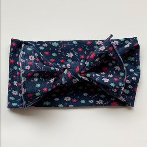 Baby bling blue ditzy floral